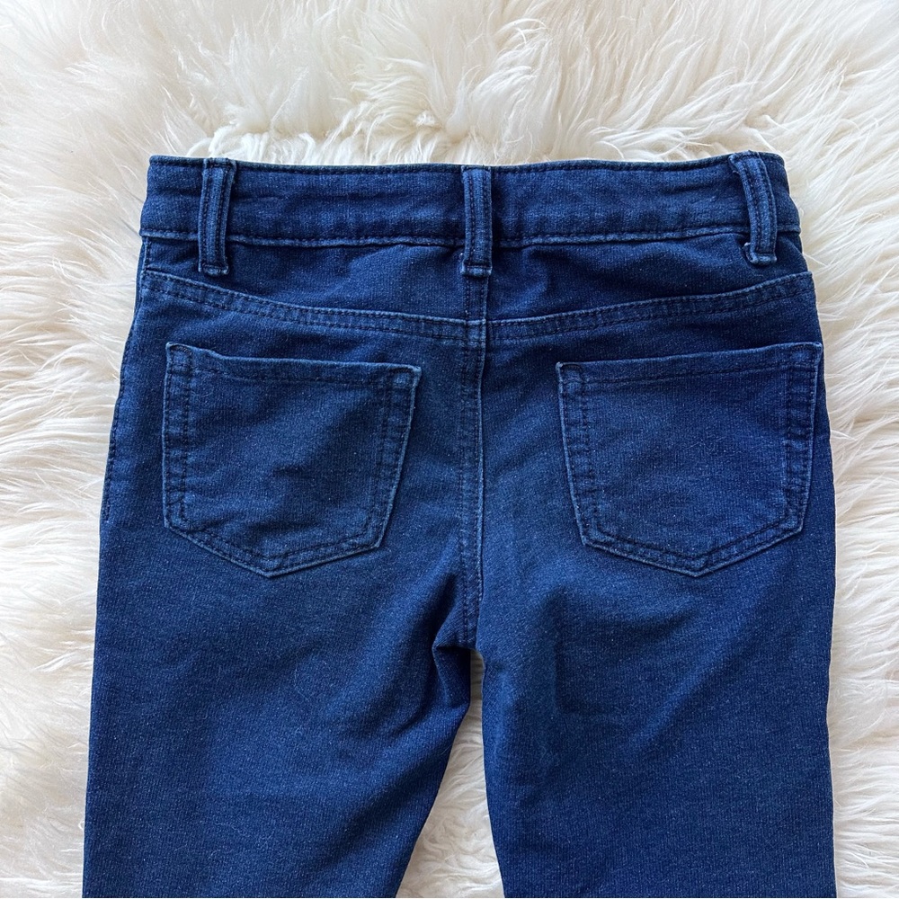 Girls Size 7/8 1/4 Zip Columbia Fleece Pullover & Cat & Jack Blue Jeggings - Picture 9 of 9